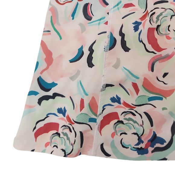 Athleta Infinity Activewear Dress Womens Medium Pink Elegance Floral Orchid - Picture 5 of 13